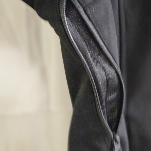 Harley-Davidson Women's Deflector Hooded Riding Fleece Jacket, Black 98112-23VW - Picture 3 of 8